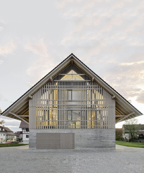 steimle architekten converts agricultural barn into library kressbronn in germany