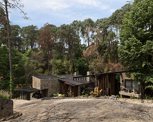 luciano gerbilsky arquitectos completes 1,200-square-meter river house in mexico