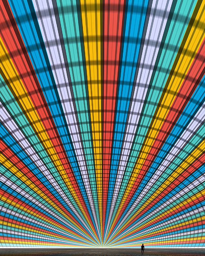 michael strevens manipulates architectural shots into abstract patterns