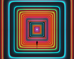 michael strevens manipulates architectural shots into abstract patterns