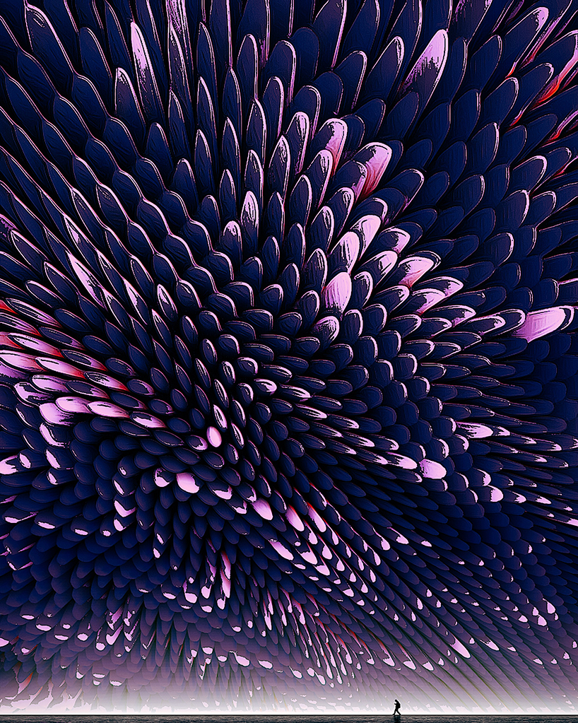 michael strevens manipulates architectural shots into abstract patterns