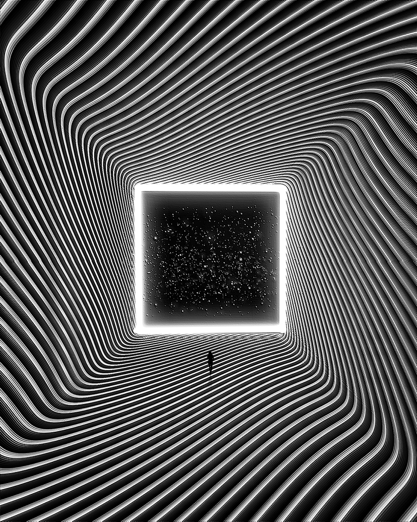 michael strevens manipulates architectural shots into abstract patterns