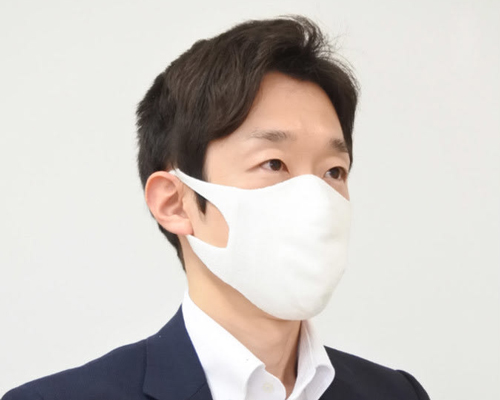 mitsufuji launches hamon AG mask that can be washed and re-used up to 50 times