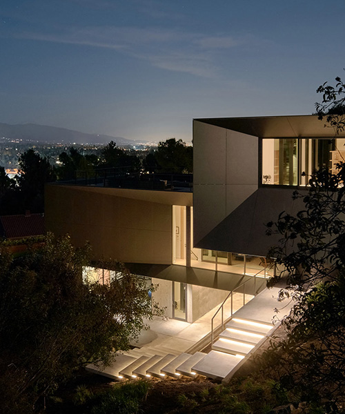 montalba architects embeds LR2 residence on a hillside in pasadena