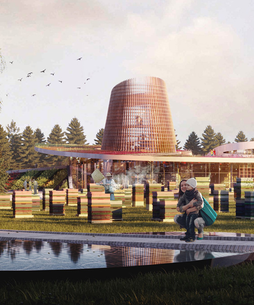 moriyama & teshima architects plans timber honey bee research centre for ontario