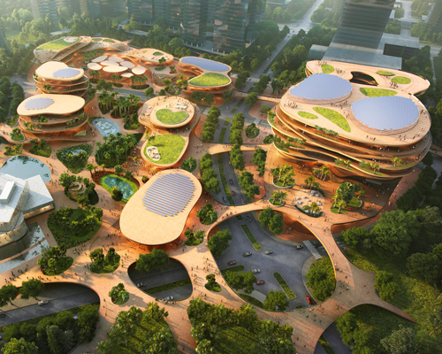 MVRDV's shenzhen terraces wins competition to create a new 'urban living room' in china