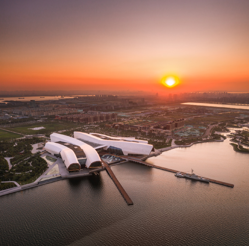 national maritime museum of china by COX architecture opens in tianjin