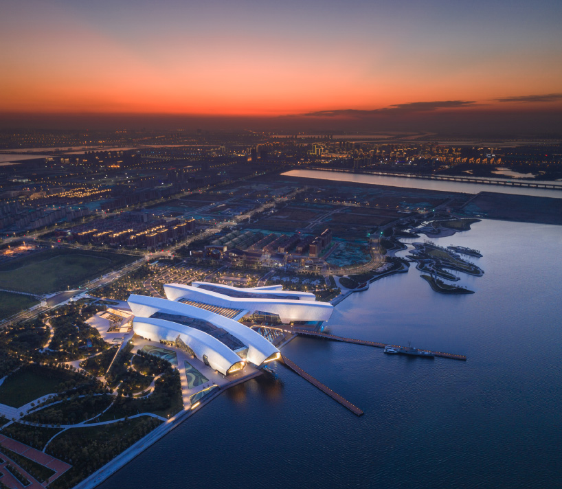 national maritime museum of china by COX architecture opens in tianjin