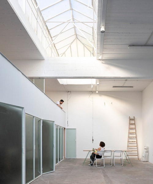 nu transforms a dental mechanics workshop into a light and versatile space in argentina