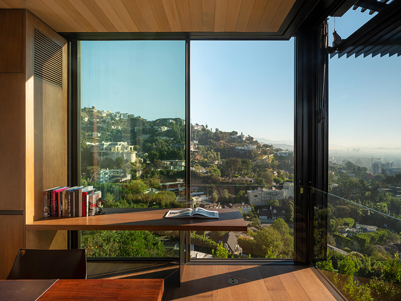 olson kundig's hillside 'collywood house' presents sweeping views across los angeles