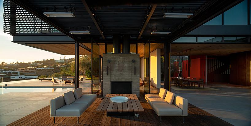 olson kundig's hillside 'collywood house' presents sweeping views across los angeles