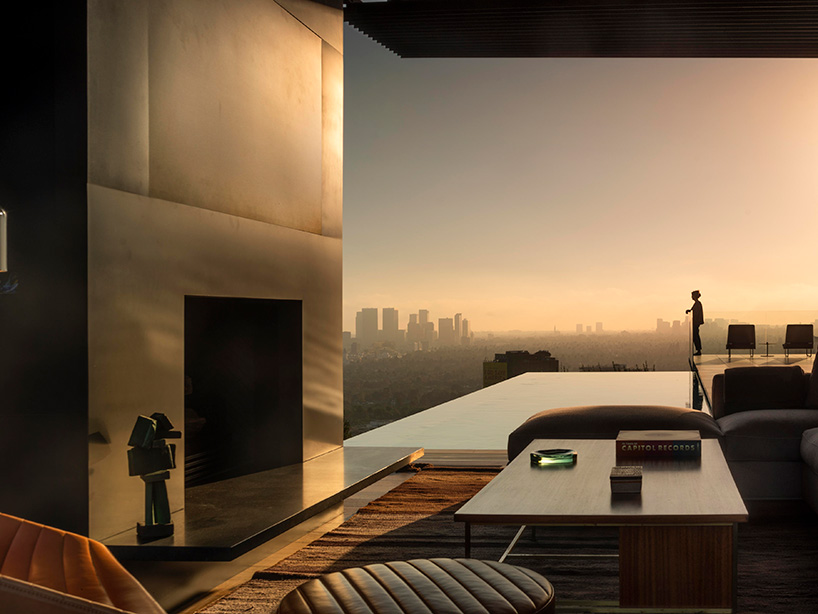 olson kundig's hillside 'collywood house' presents sweeping views across los angeles