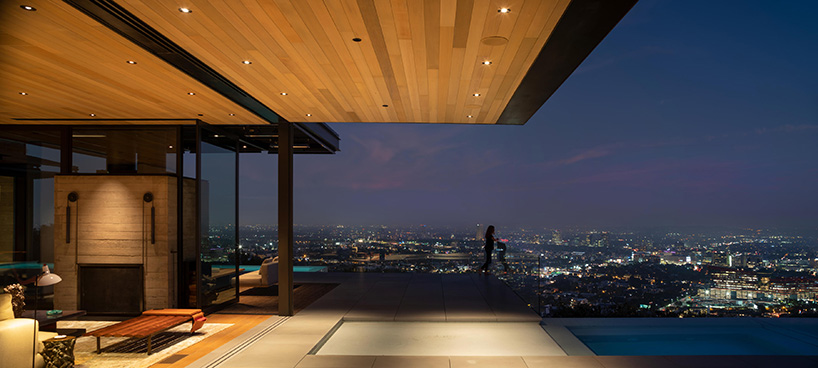 olson kundig's hillside 'collywood house' presents sweeping views across los angeles