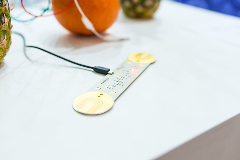 playtronica's MIDI device turns vegetables into musical instruments