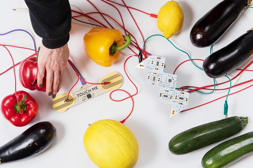 playtronica's MIDI device turns vegetables into musical instruments