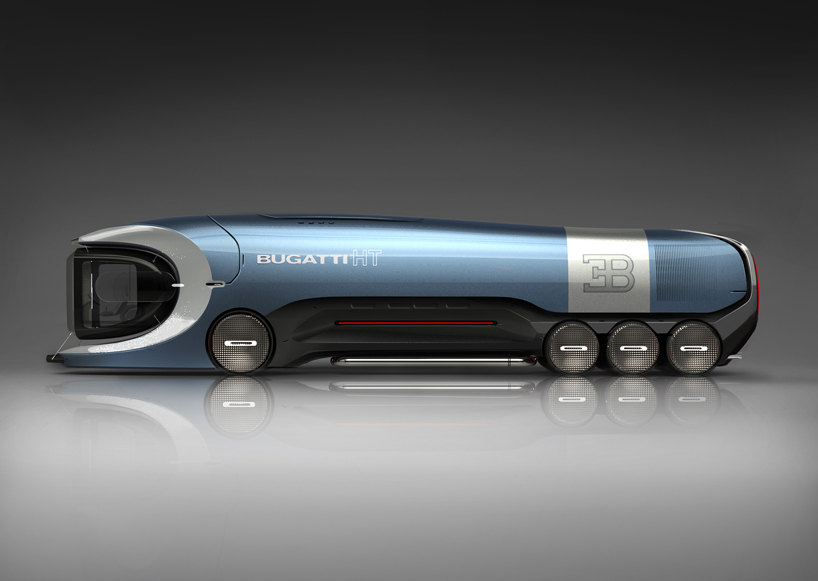 prathyush devadas designs bugatti hyper truck concept