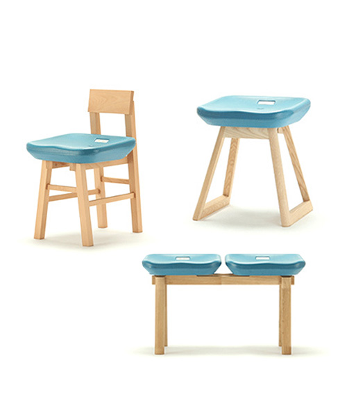 karimoku turns seats from the tokyo national stadium into limited edition pieces