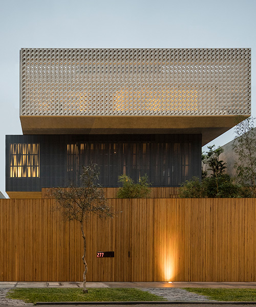 luminous, stacked volumes define 'lima house', studio MK27's first dwelling in peru