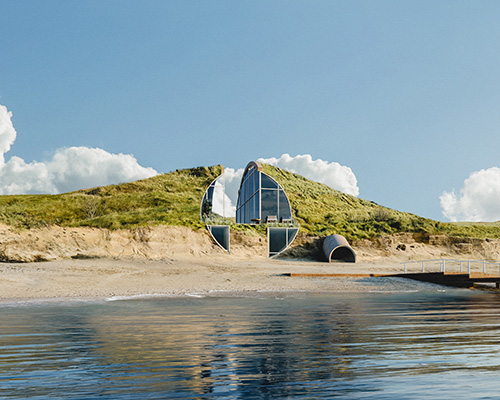 studio vural envisions self-sustainable, off-the-grid dune house