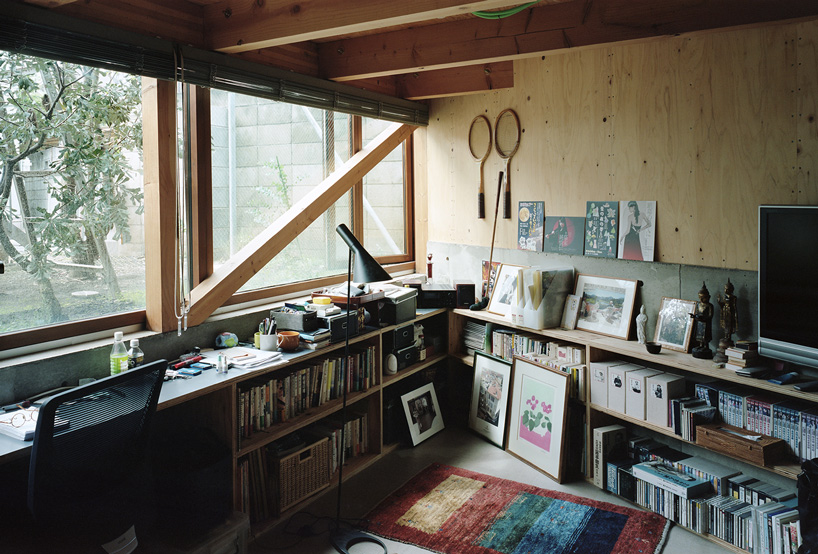 suzuko yamada architects clads daita house in inhabitable steel frame in japan