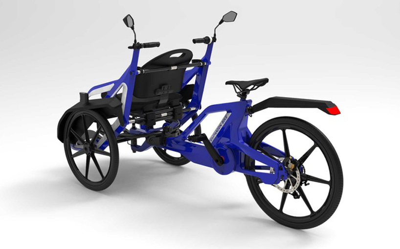 tandem wheelchair