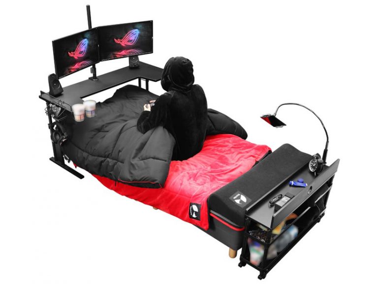 the ultimate gaming bed is good enough reason not to leave the house