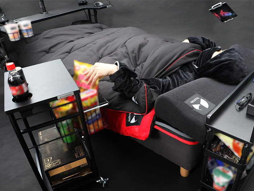 Bauhutte's Latest Gaming Desk/bed Is Just The Thing For Lying