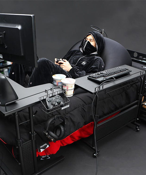 the ultimate gaming bed is good enough reason not to leave the house