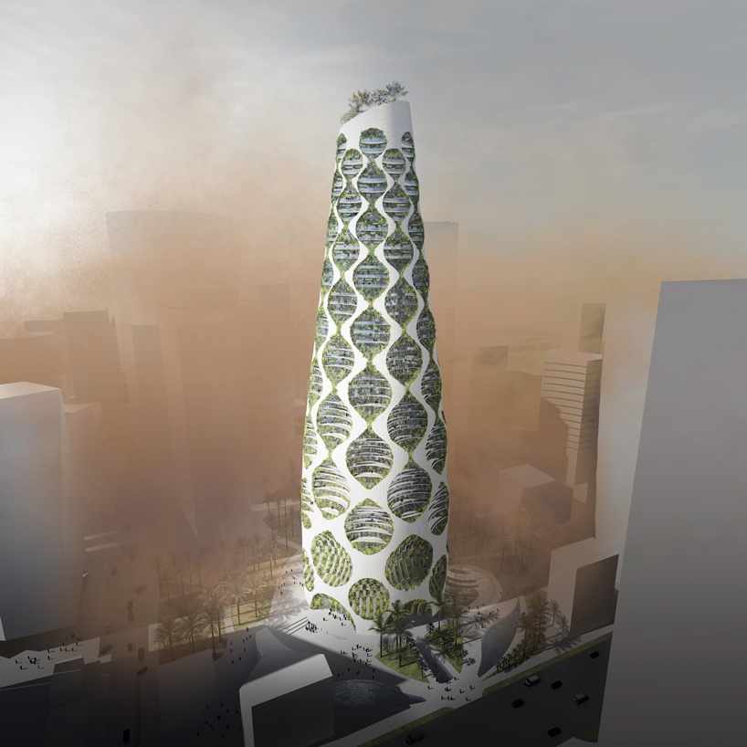 FABB gives occupants control over atmosphere of vertical oasis building