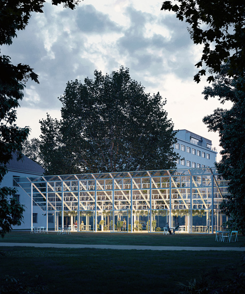 CHYBIK + KRISTOF to rebuild gregor mendel's historic greenhouse in the czech republic
