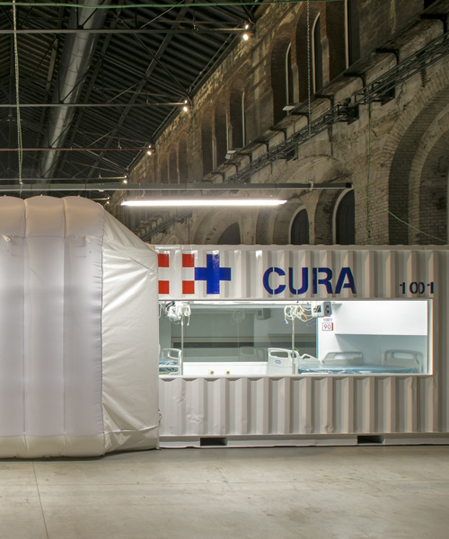 CURA shipping container ICUs open in turin to combat COVID-19