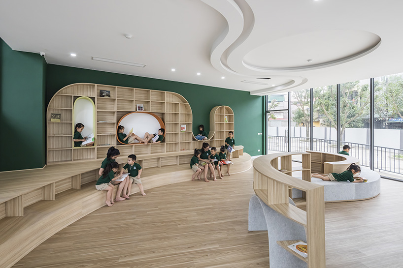 LAVA & module K's ecoKid kindergarten in vietnam encourages curiosity in children