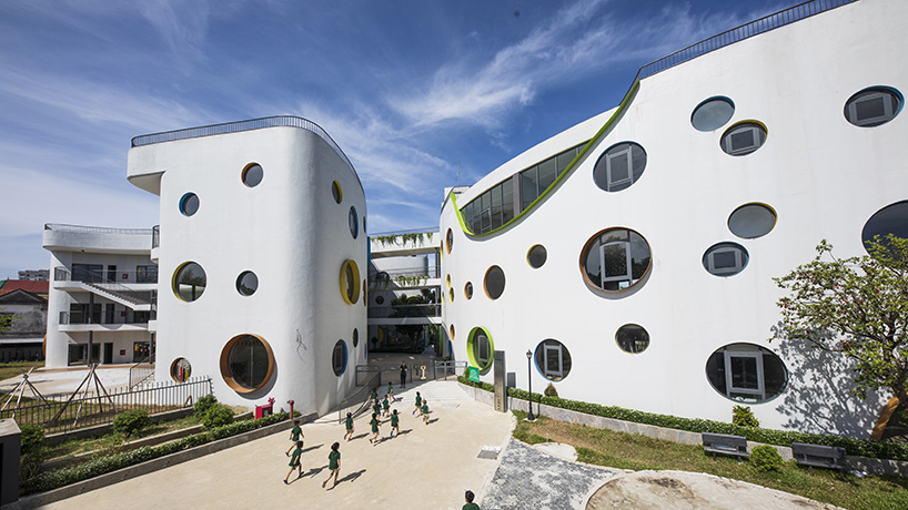 LAVA & module K's ecoKid kindergarten in vietnam encourages curiosity in children