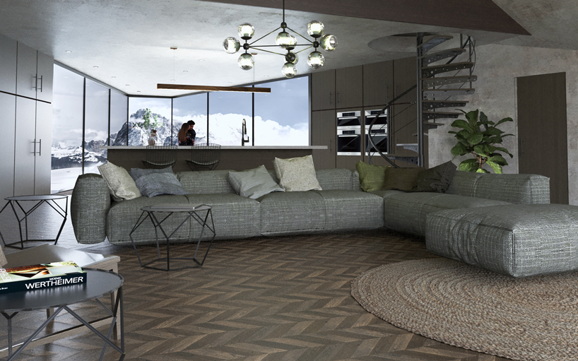 antony gibbon's 'stealth house' recalls a radical villainous hideout