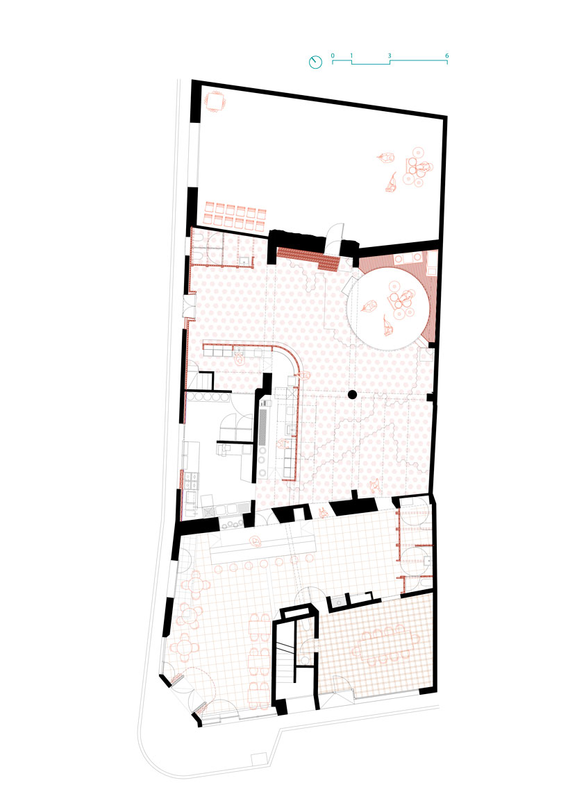 aulets arquitectes + carles oliver weave a new music venue into an old café in mallorca