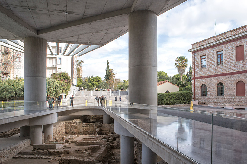 bernard tschumi's acropolis museum in athens photographed by danica o. kus