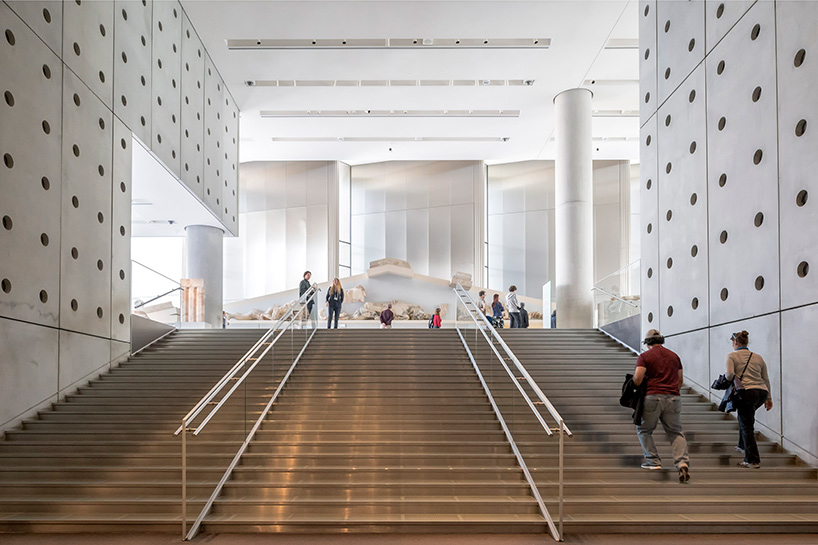 bernard tschumi's acropolis museum in athens photographed by danica o. kus