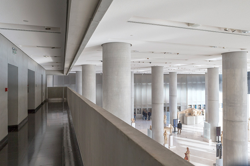 bernard tschumi's acropolis museum in athens photographed by danica o. kus