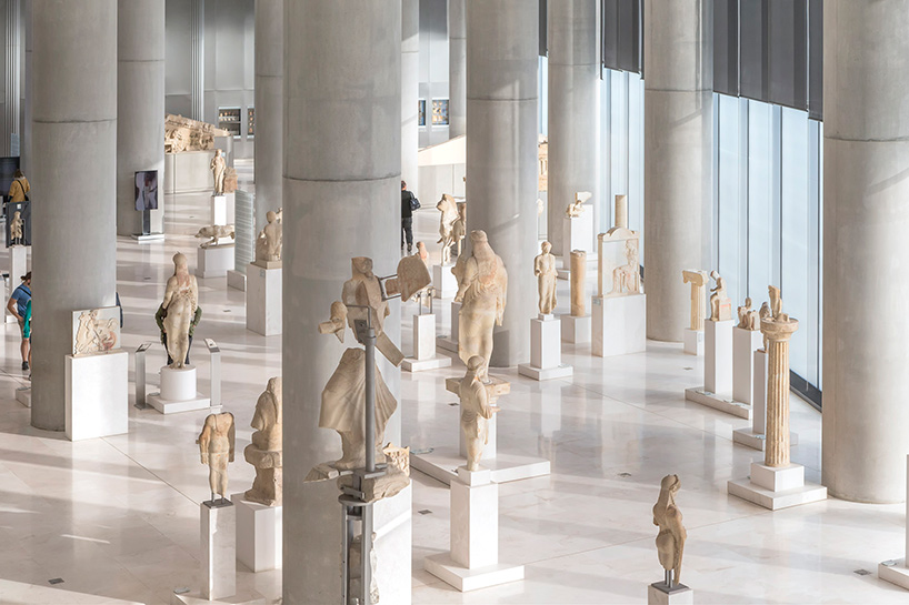 bernard tschumi's acropolis museum in athens photographed by danica o. kus