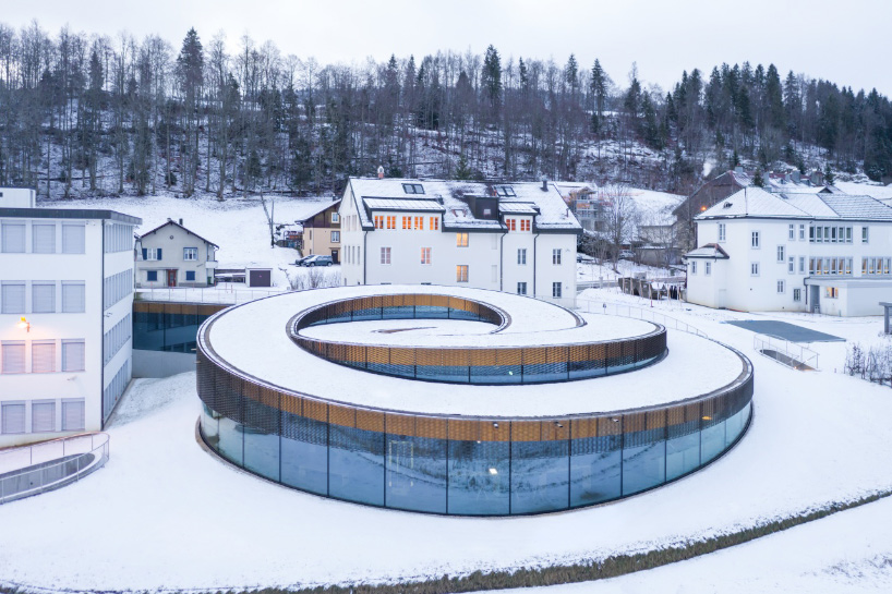 audemars piguet's spiraling museum designed by BIG opens to the public in switzerland