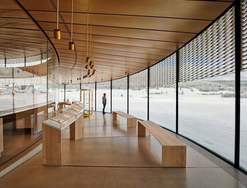 bjarke ingels group BIG musee atelier audemars piguet switzerland designboom 26