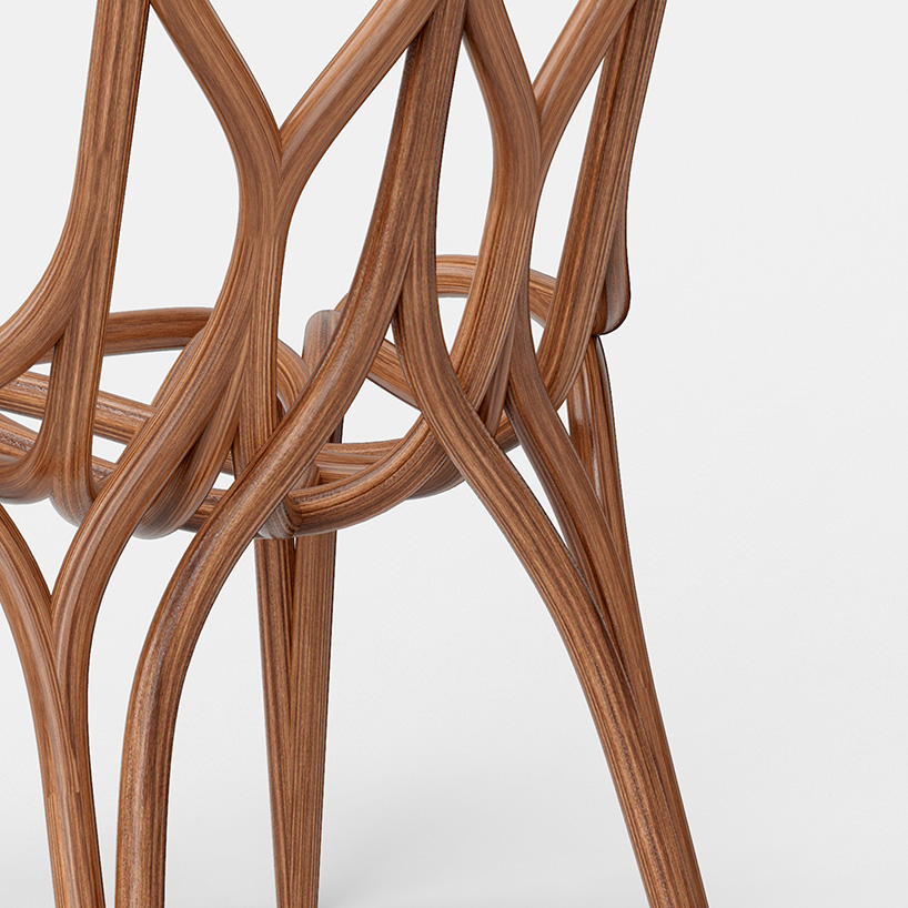 eugeni quitllet envisions a chair left out in the wild & taken over by nature