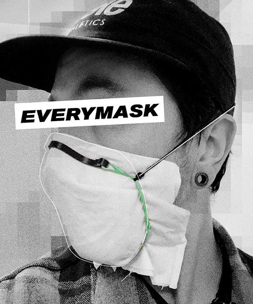 everymask is a DIY face mask that uses a custom harness creating the perfect seal