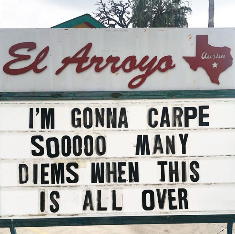 this restaurant in texas uses humor in its signs to help combat ...