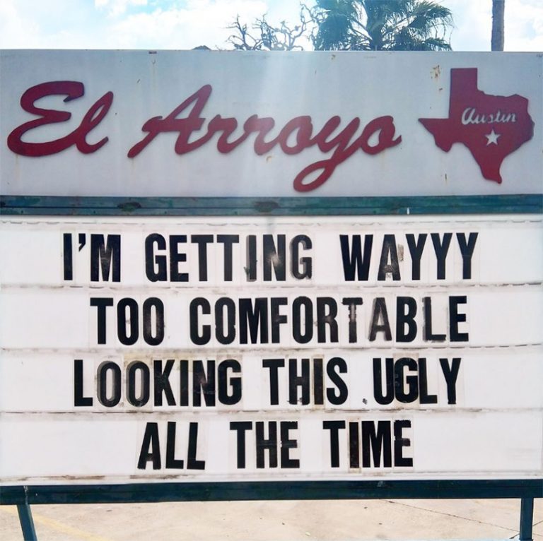 this restaurant in texas uses humor in its signs to help combat ...