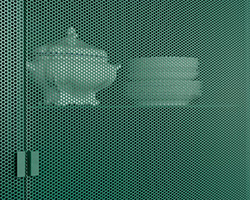 transparent storage units expose private belongings in HANGHAR's residence in spain