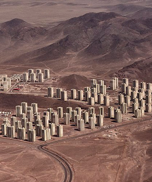 the starkness of iran's desert developments is captured by manuel alvarez diestro