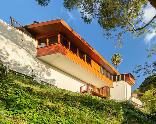 john lautner’s 1940 hillside residence goes on sale for $1.6M in california