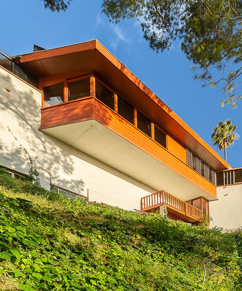 john lautner’s 1940 hillside residence goes on sale for $1.6M in california