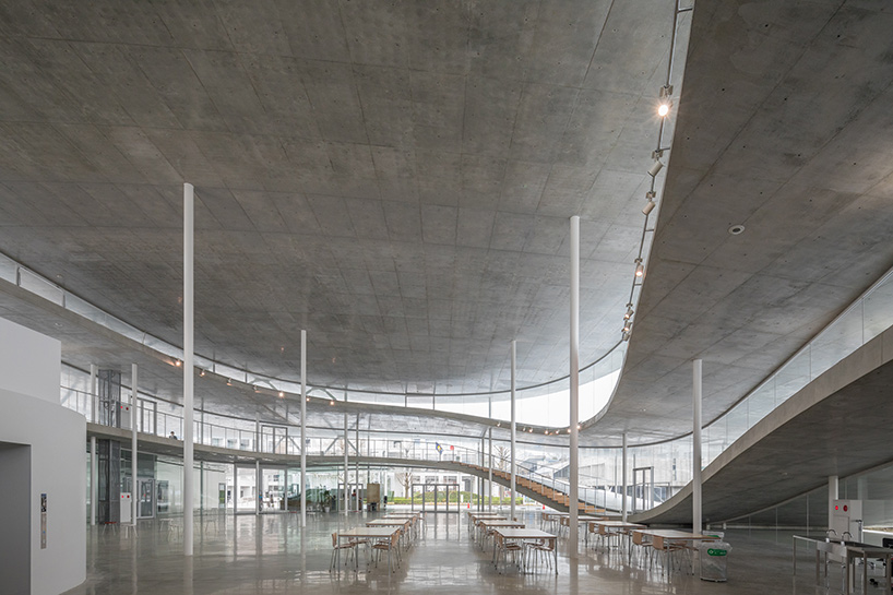 kazuyo sejima-designed osaka art university facility photographed by vincent hecht